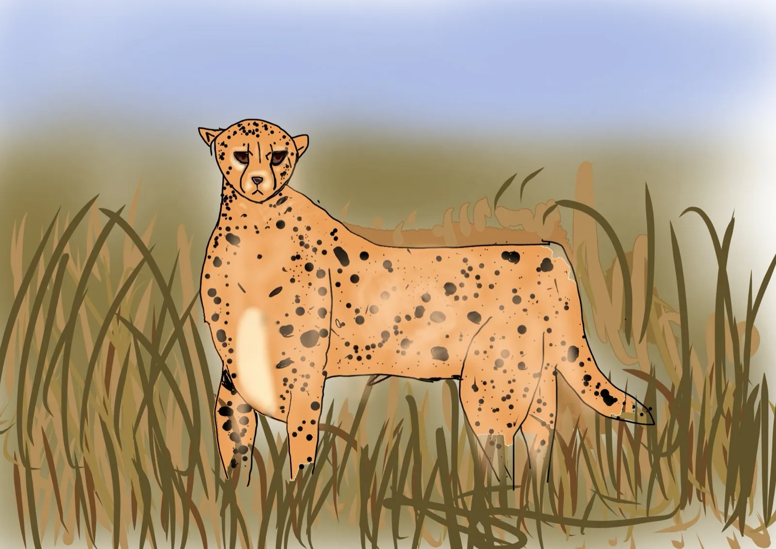 デジタルイラスト作品 4