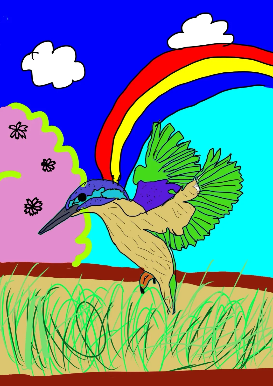 デジタルイラスト作品 5