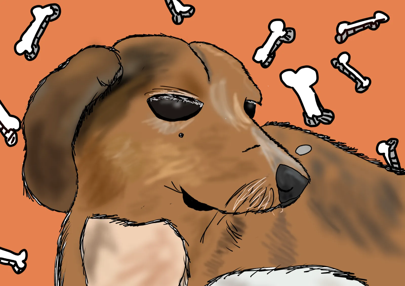 デジタルイラスト作品 6