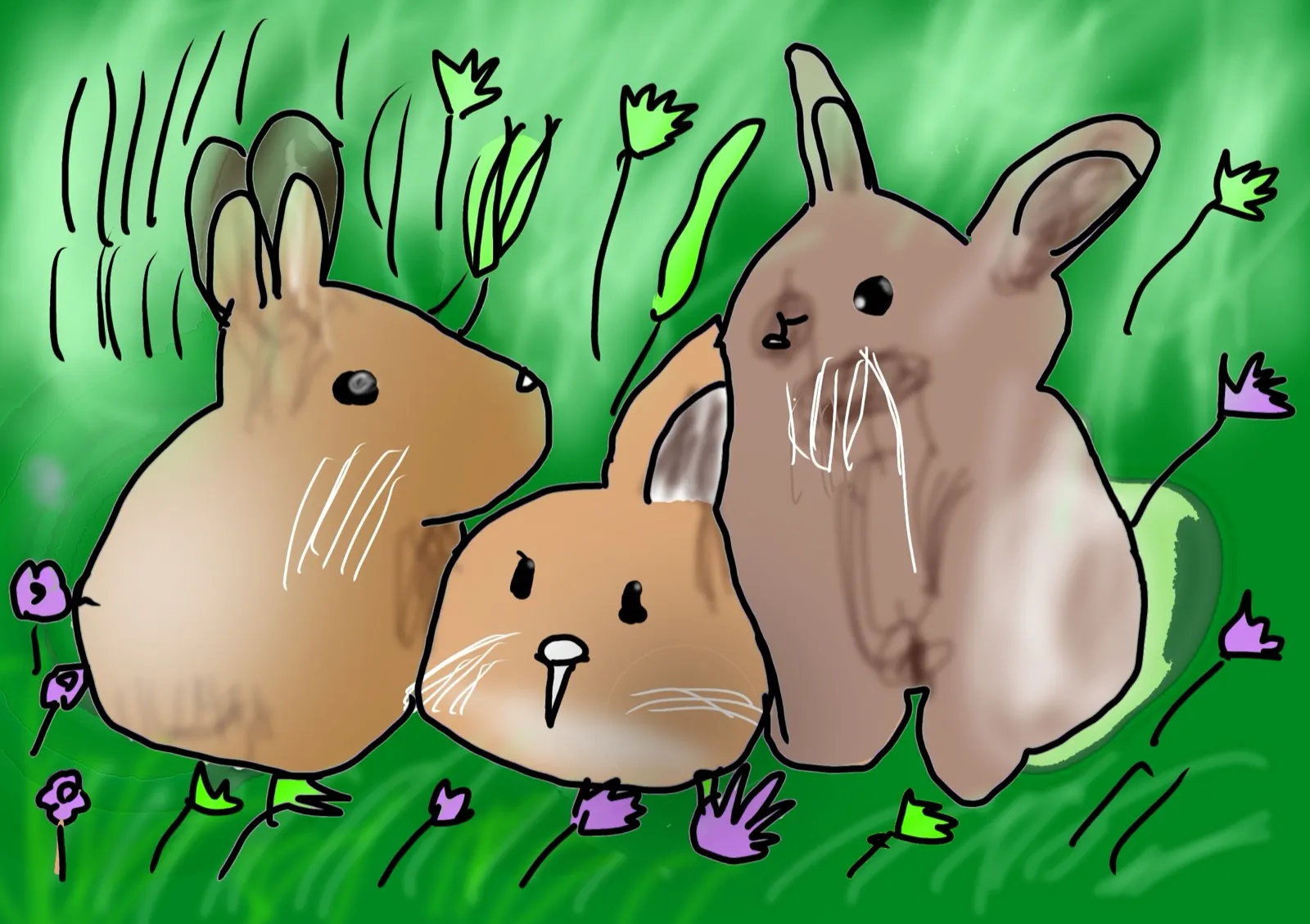 デジタルイラスト作品 8