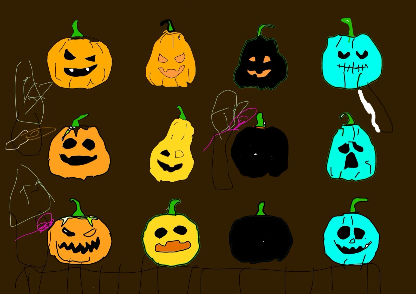 デジタルイラスト作品 9